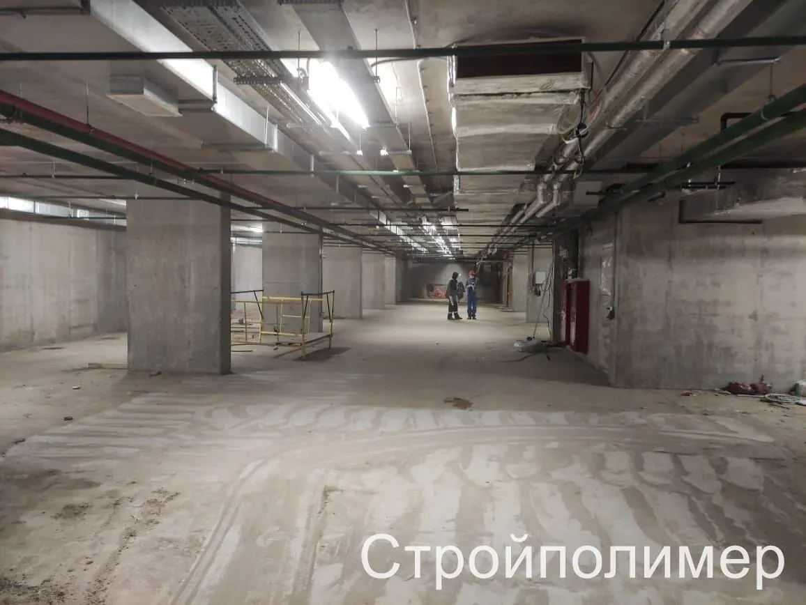 Полимерное покрытие для паркинга после выполнения работ